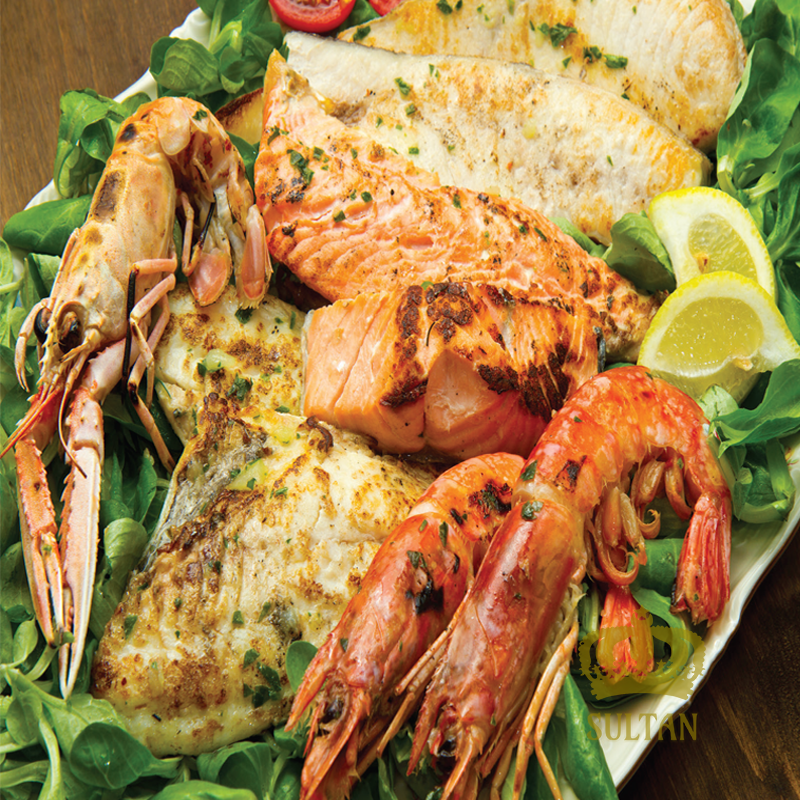 Mixed Seafood Platter – Sultan Turkish Restaurant in Singapore